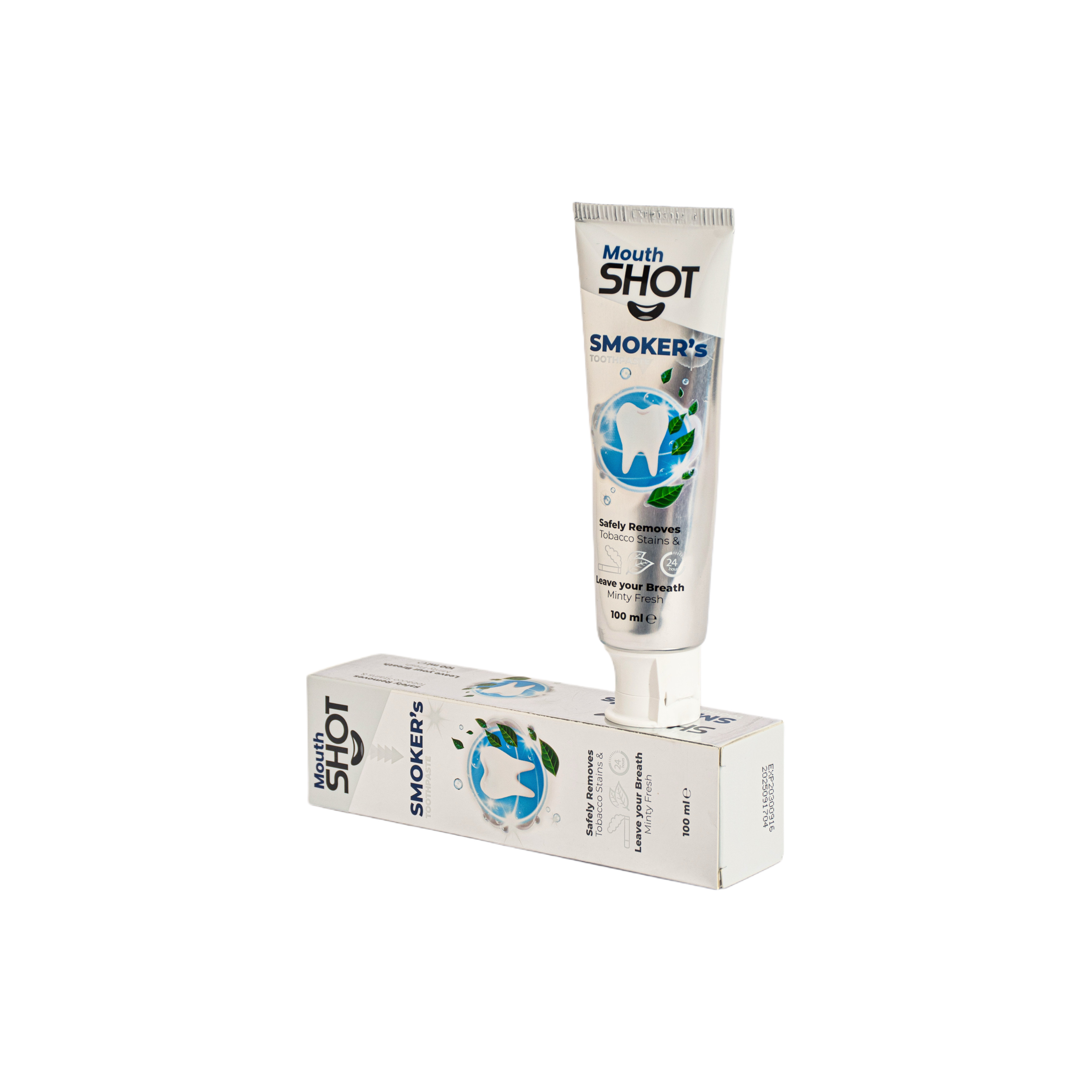 Whitening Toothpaste for Smokers from Mouth Shot – 100 ml