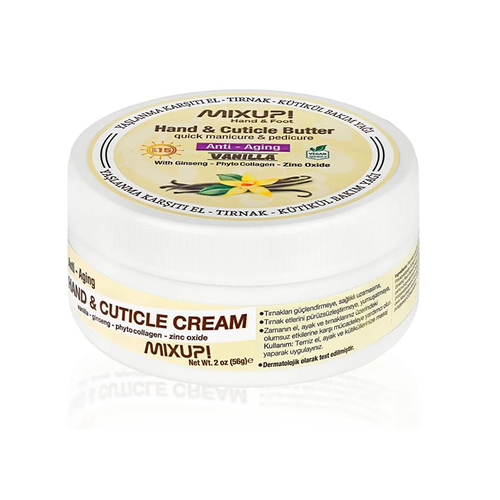 Mixup Hand And Cuticle Butter Anti-aging Vanilla 56 g