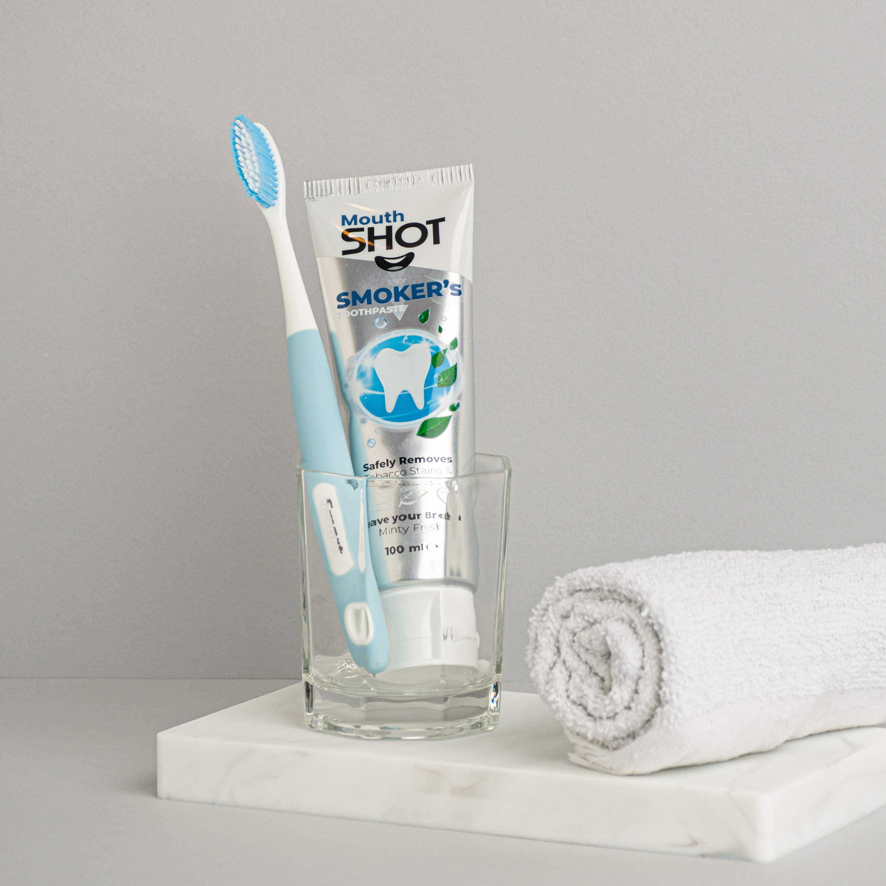 Whitening Toothpaste for Smokers from Mouth Shot – 100 ml