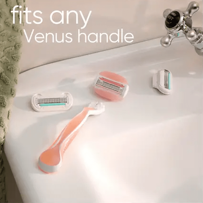 Venus Comfort Glide Spa Breeze Razor - 2 Extra Heads by Gillette