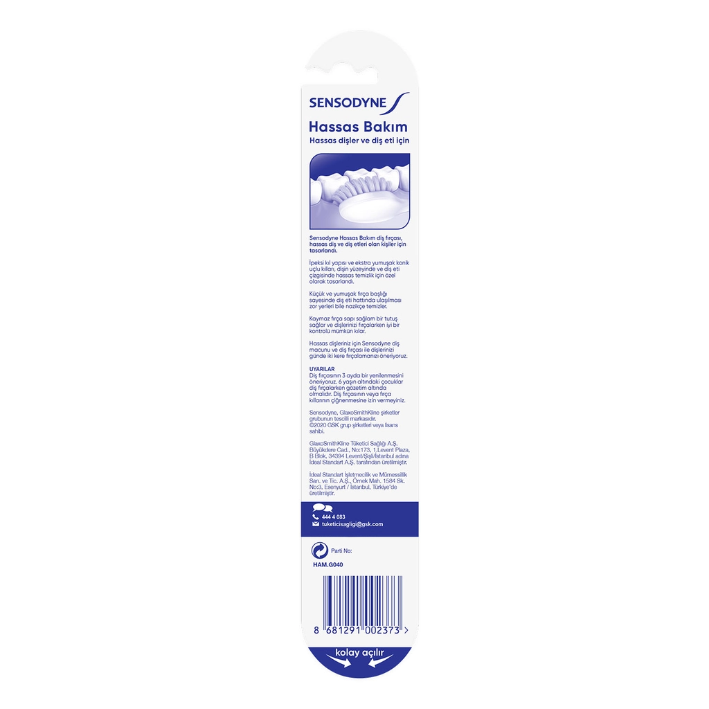 Sensodyne Sanfte Weiche Zahnbürste für Empfindliche Zähne und Zahnfleisch