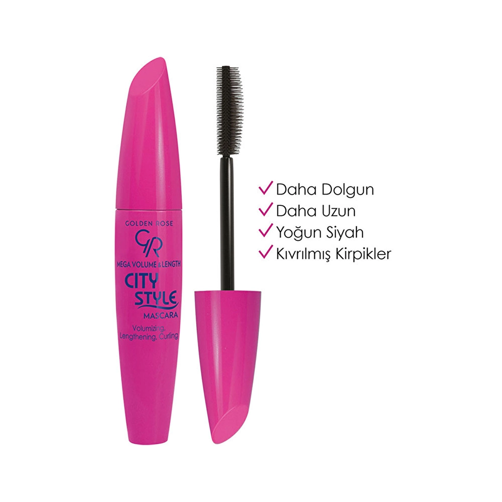 Golden Rose Mega Volume And Length City Style Mascara