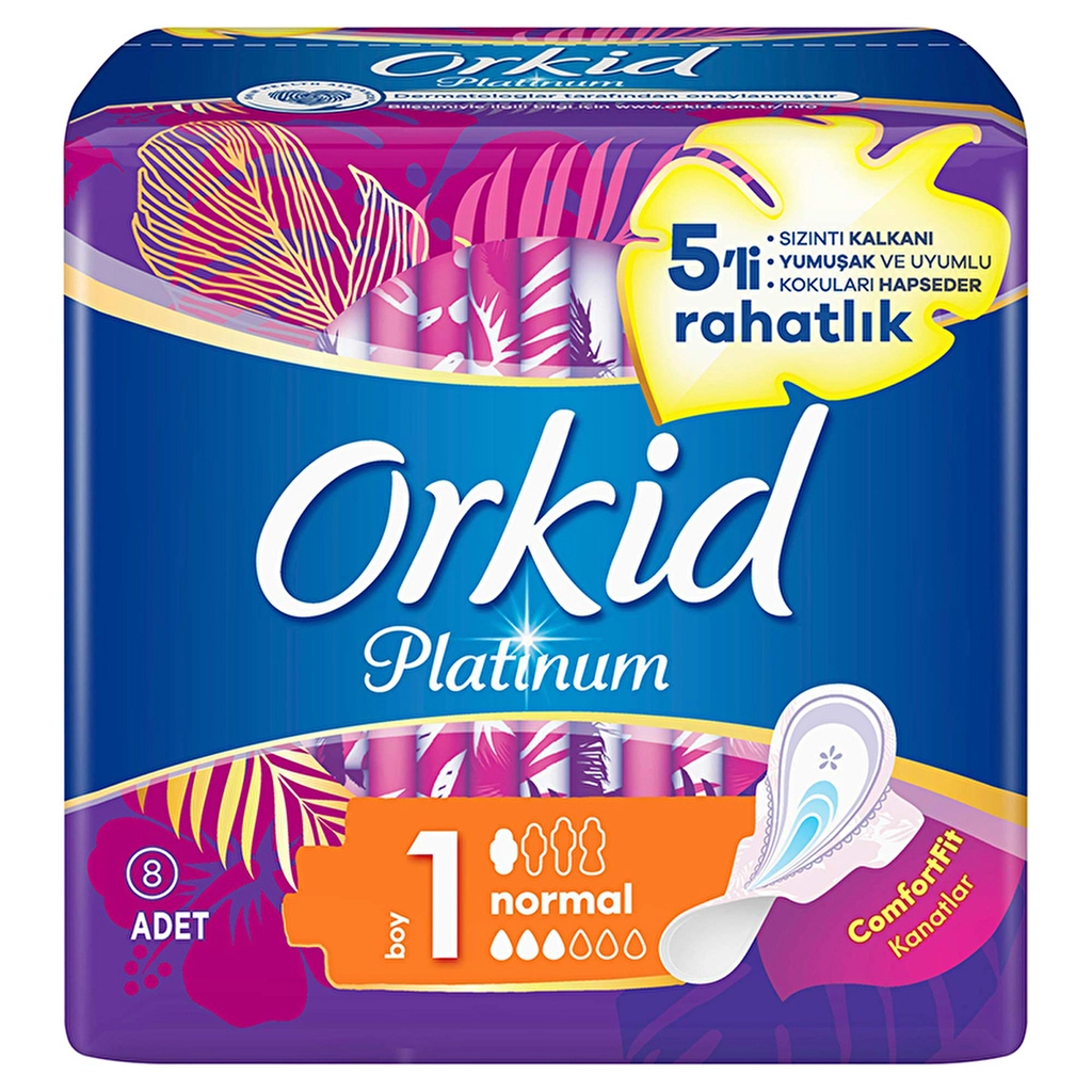 Orkid Platinum Ultra Normal 8 pcs Hygienic Pads