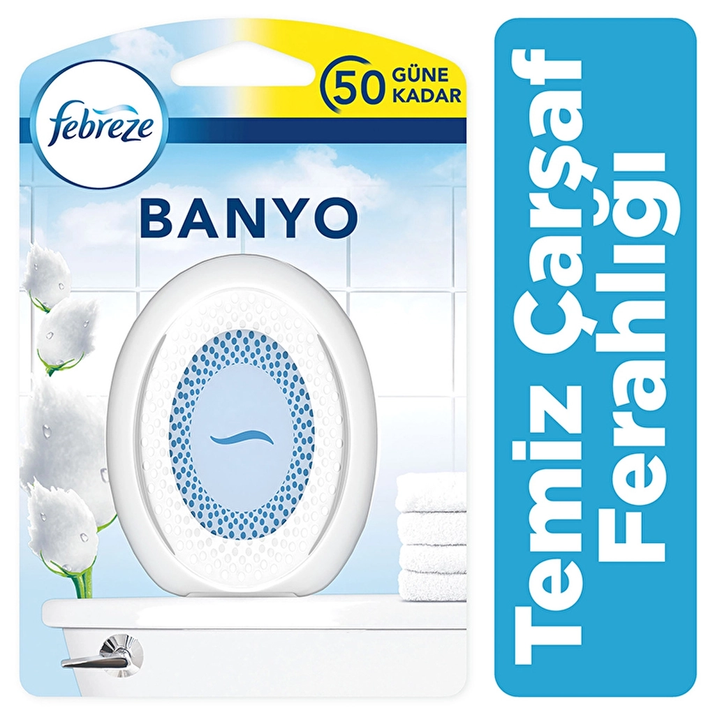 Febreze Bathroom Freshener Clean Linen Freshness 7.5 ml