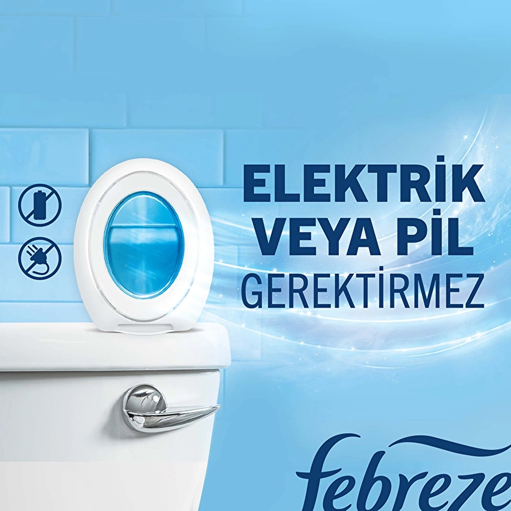 Febreze Bathroom Freshener Clean Linen Freshness 7.5 ml