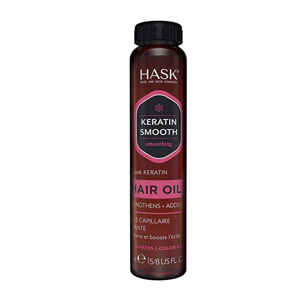 Hask Keratin Protein Hair Care Oil - Strengthening 18 ml