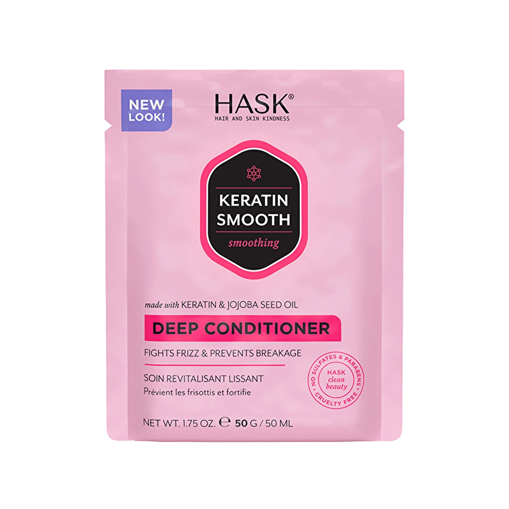 Hask Keratin Protein Hair Care Cream 50g - Moisturizing & Frizz Control