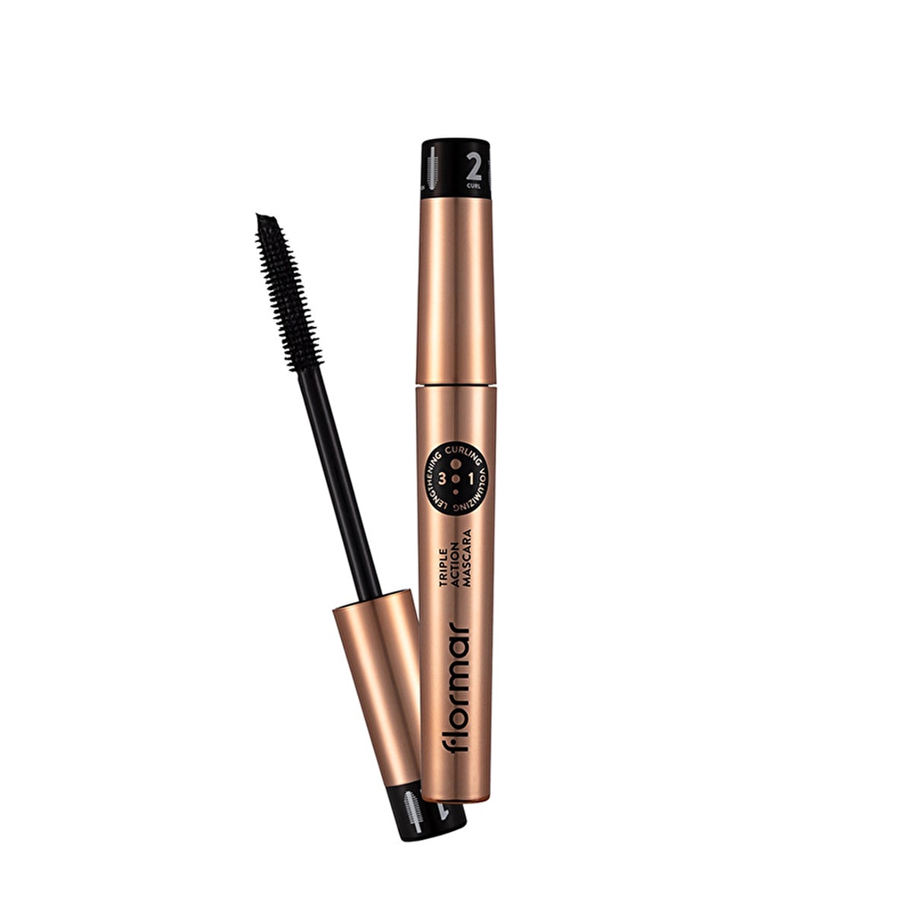 Flormar Mascara Triple Action 8 ml