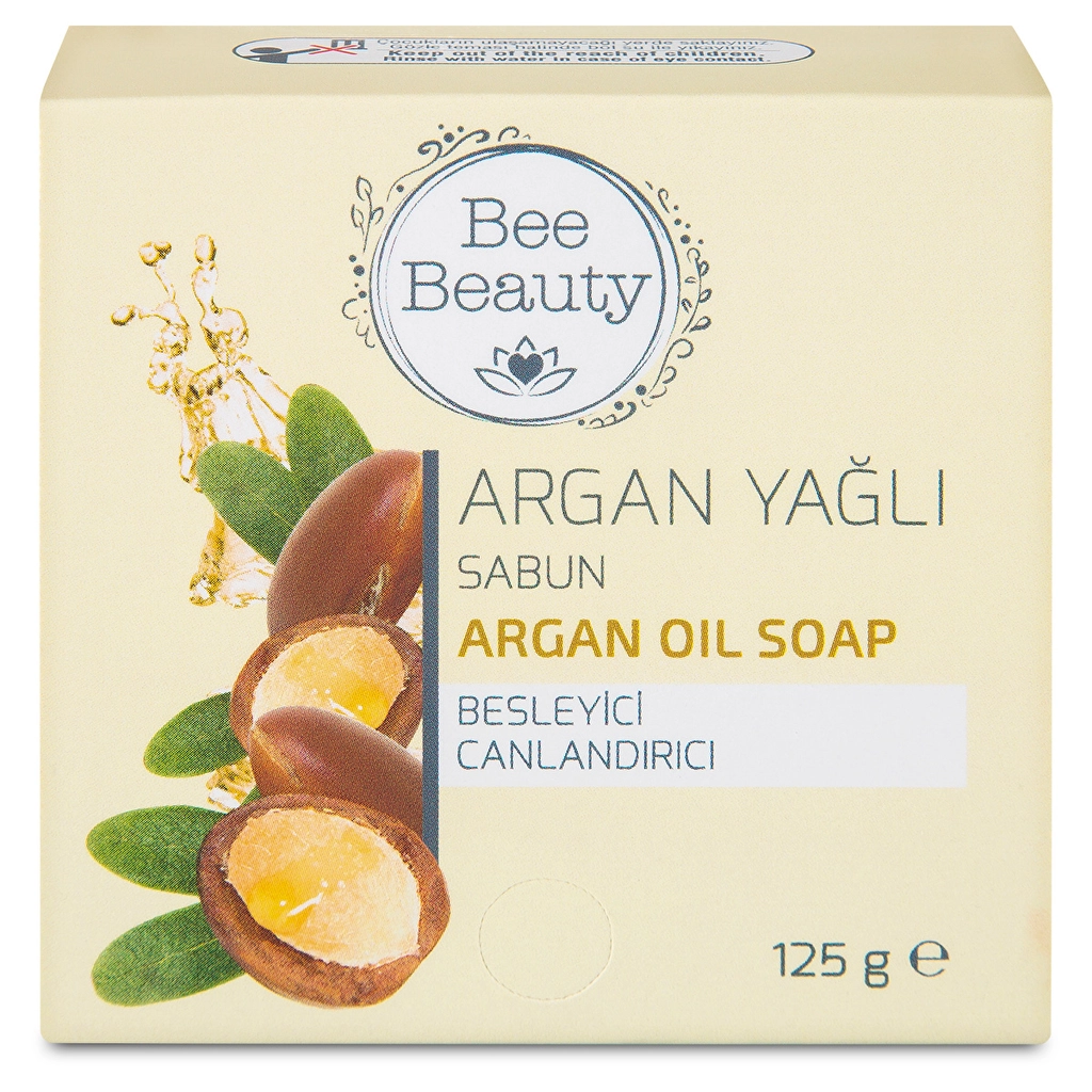 Bee Beauty Argan Oil Solid Soap - Nourishing 125g Bar