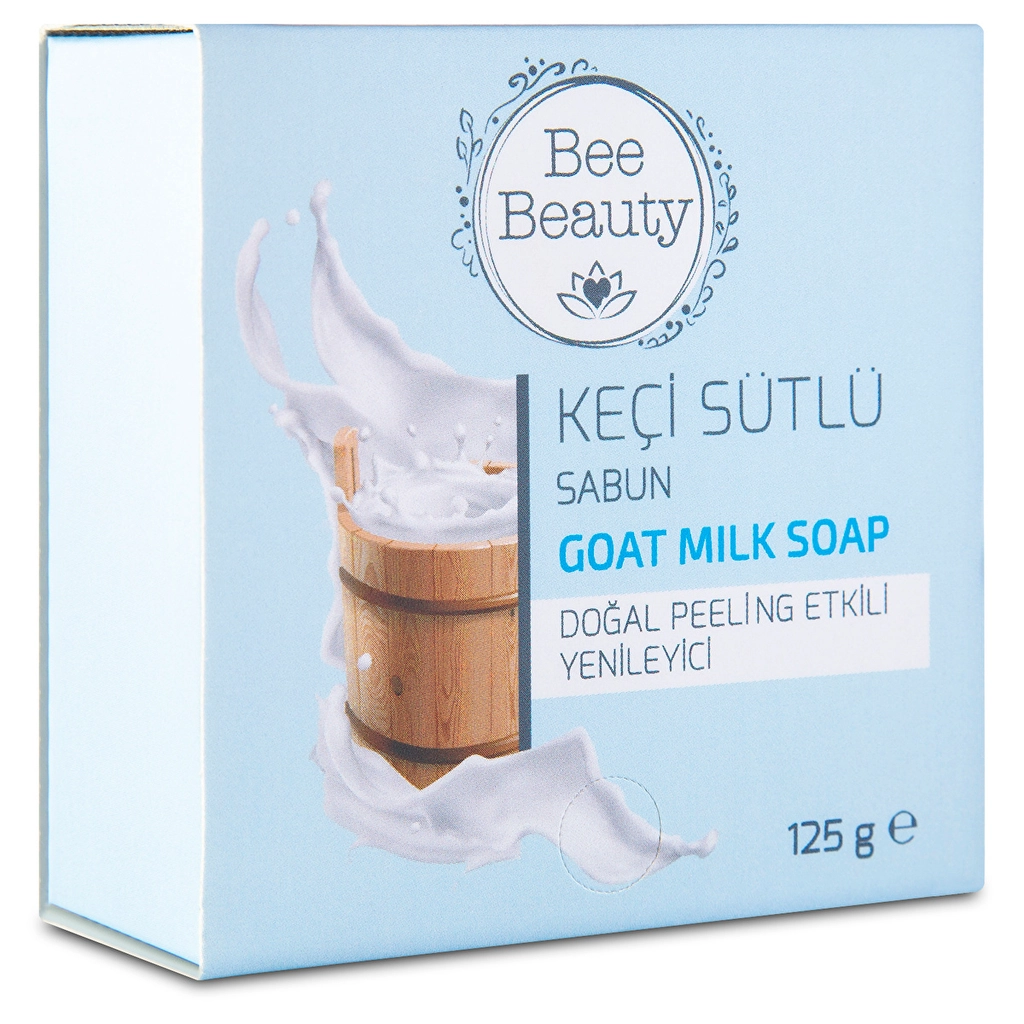 Bee Beauty Goat Milk Soap 125g - Natural Peeling &amp; Nourishing