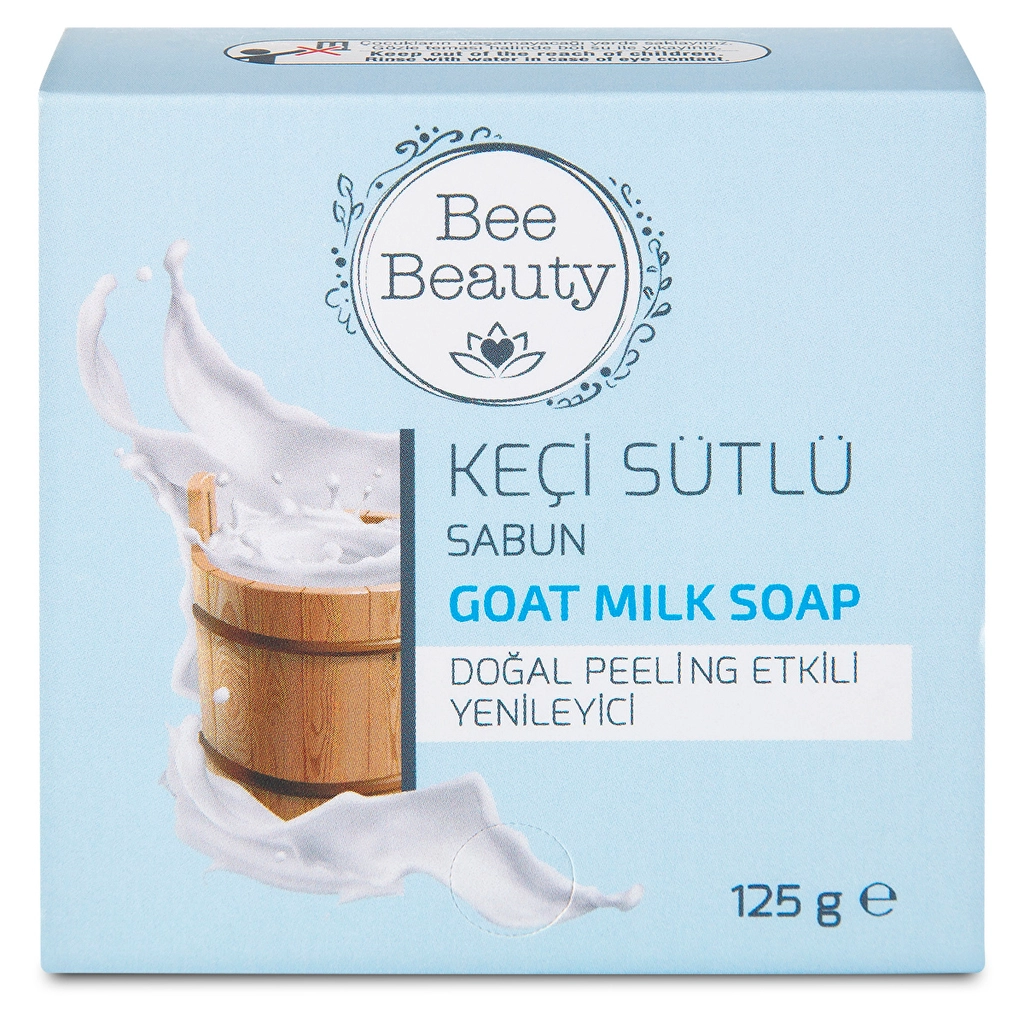Bee Beauty Goat Milk Soap 125g - Natural Peeling & Nourishing