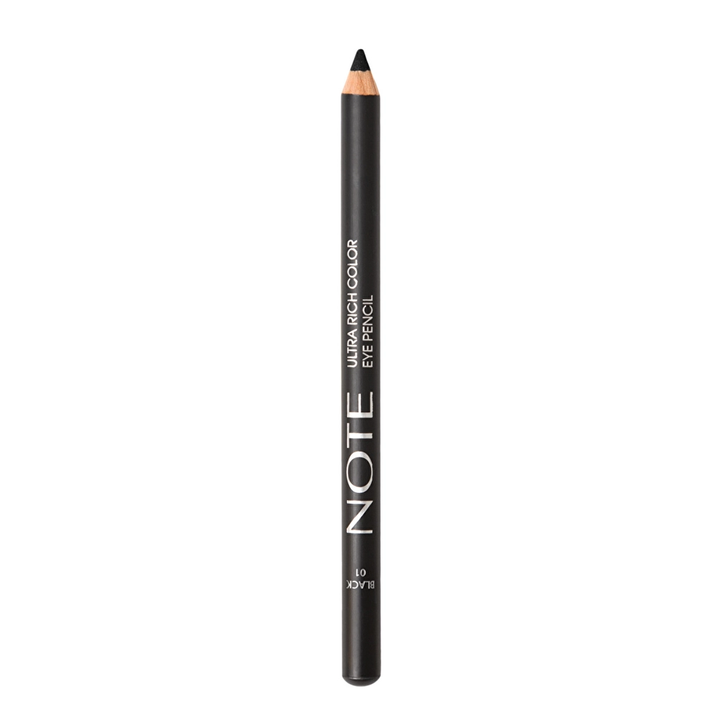 Note Ultra Rich Color Eye Pencil 01 black