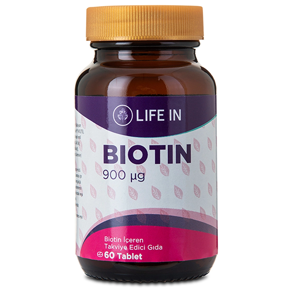 Life In Biotin Tablets for Healthy Hair & Skin Support
