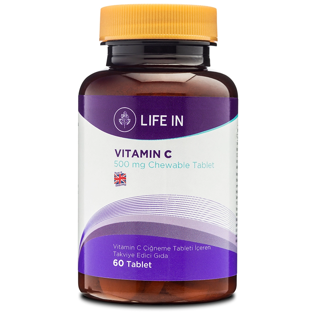 Life In Vitamin C Chewable Tablets for Kids - Daily Boost