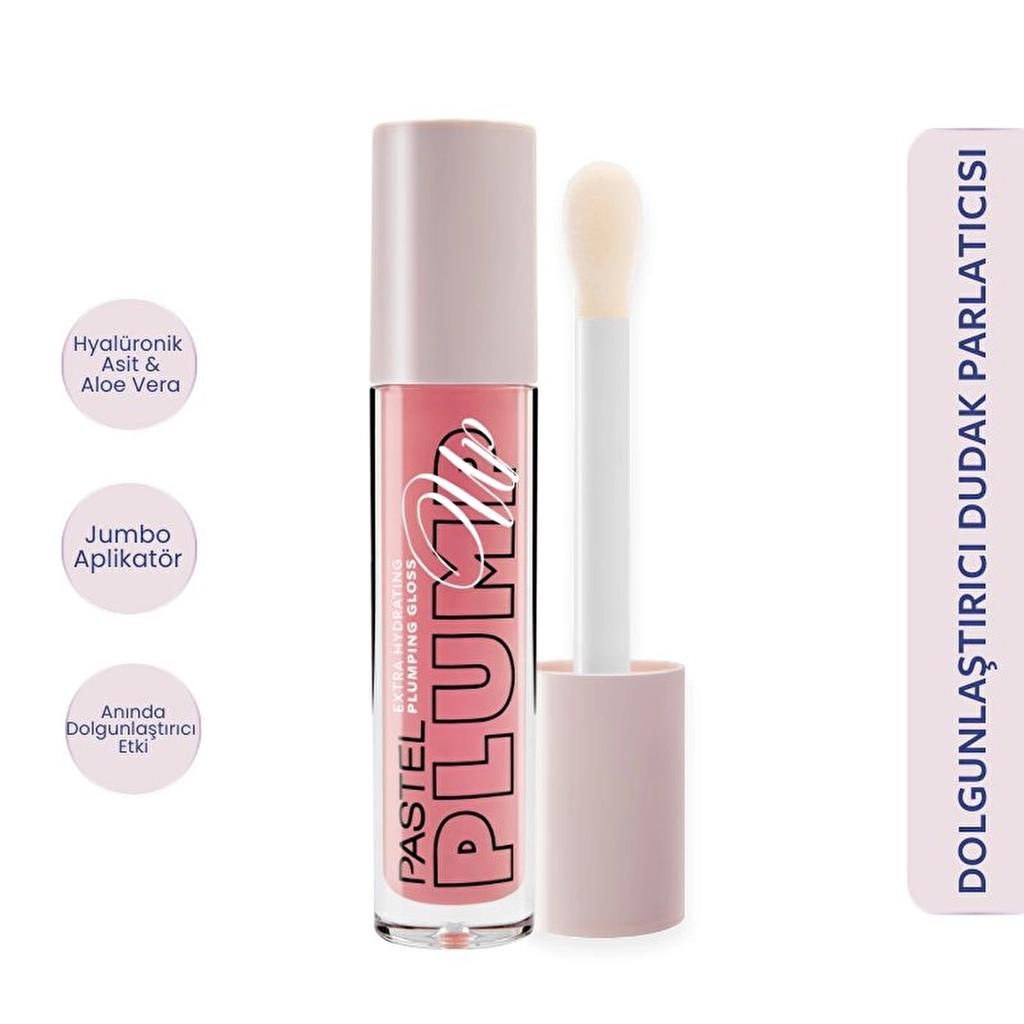 Pastel Plump Up Lip Gloss Extra Hydrating Plumping Gloss No:203 1 pcs