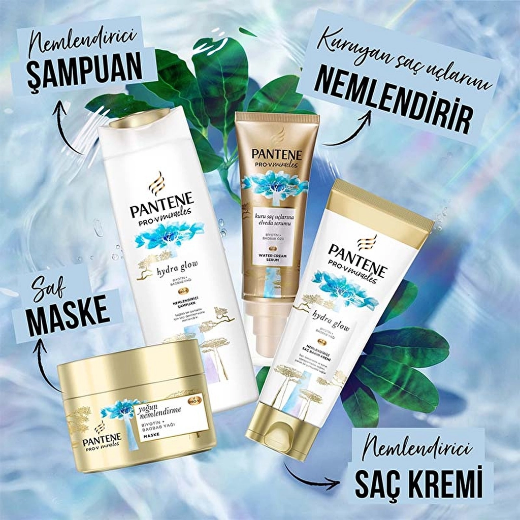Pantene Hydra Glow Feuchtigkeitsspendende Haarkreme