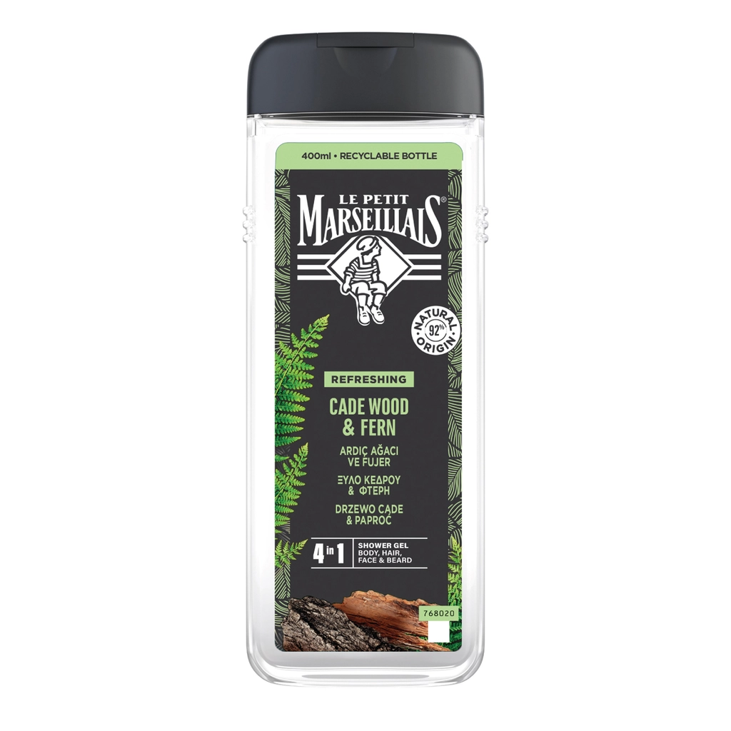 Le Petit Marseillais Shower Gel Juniper Tree & Fougere 400 ml