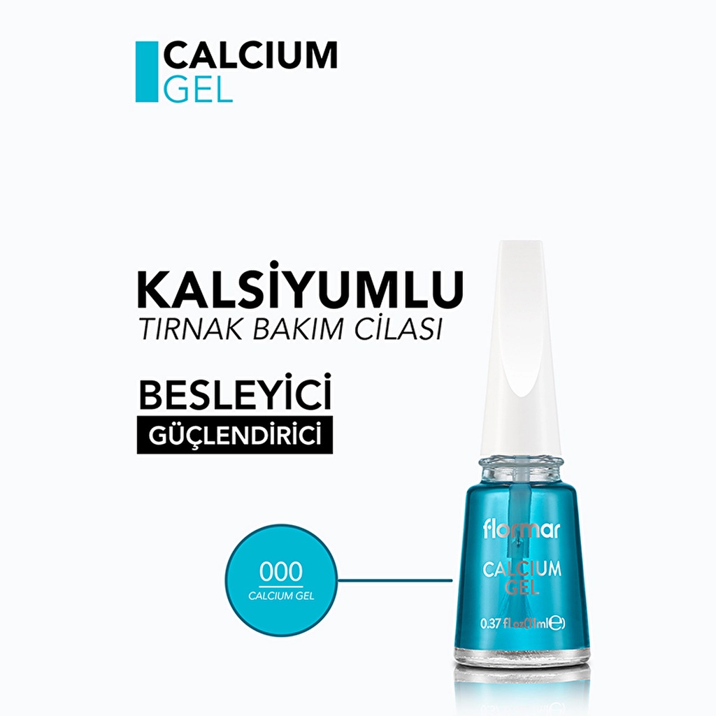 Flormar Calcium Nagelverstärkungs-Gel - 11 ml