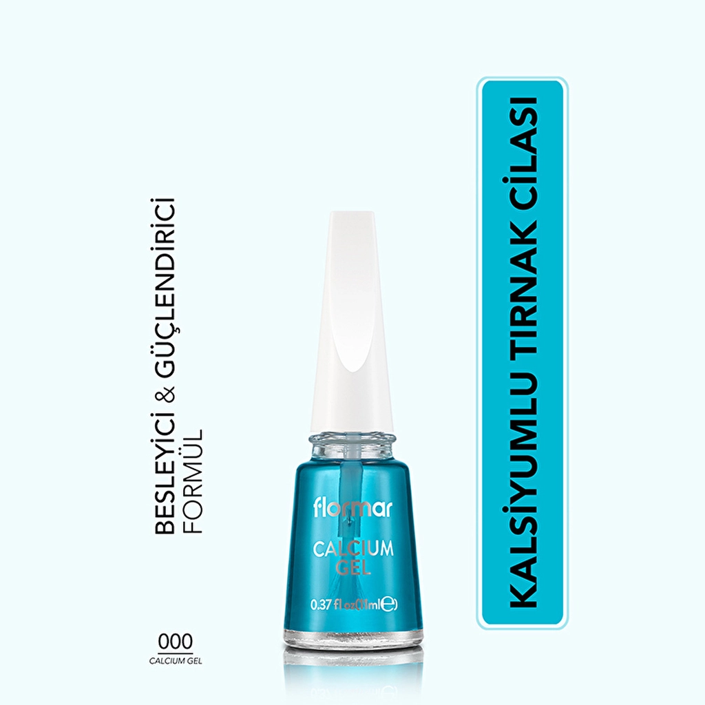 Flormar Calcium Nagelverstärkungs-Gel - 11 ml