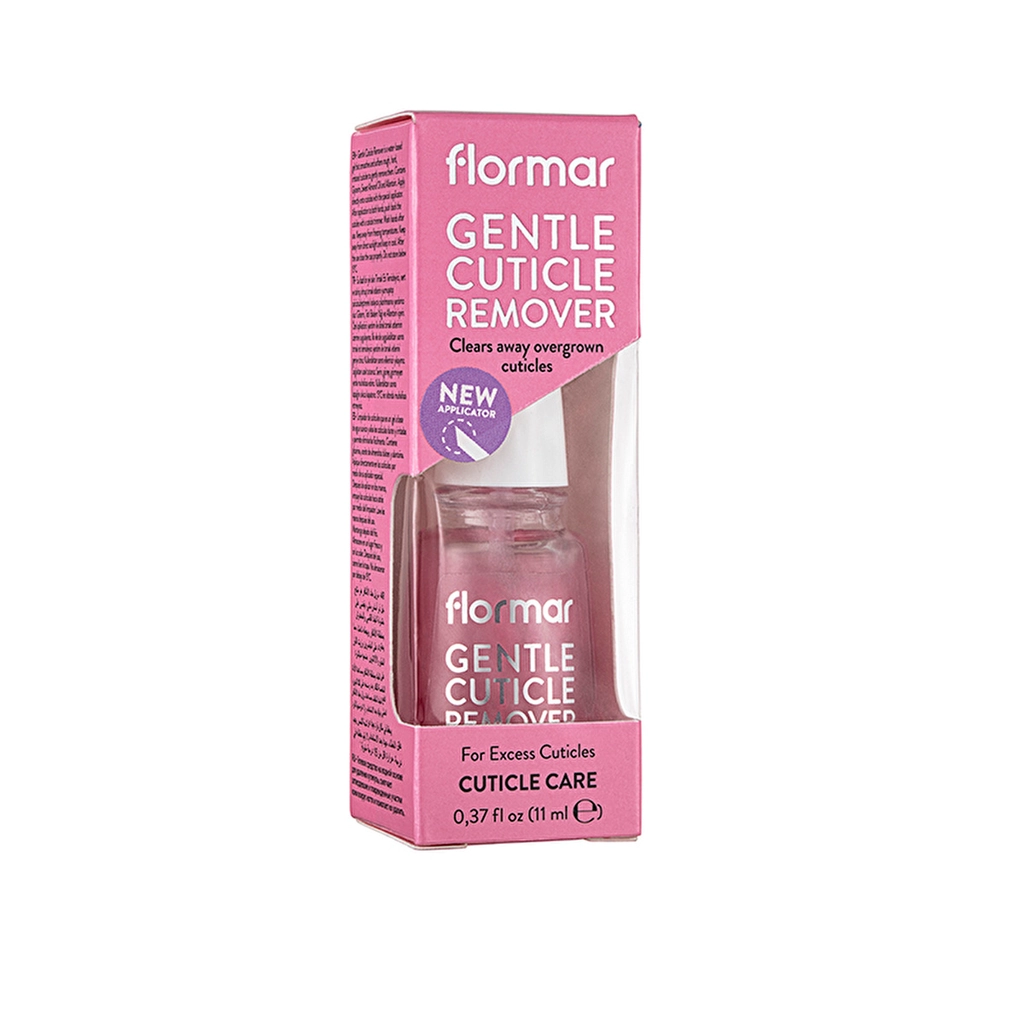 Flormar Gentle Cuticle Remover Cuticle Softener &amp; Cleaner Nail Care Gel 1 pcs