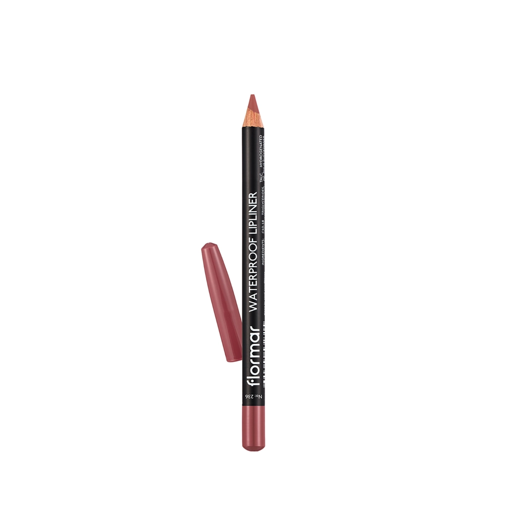 Flormar Waterproof And Intensely Pigmented Matte Lip Pencil 236 nut Cookie