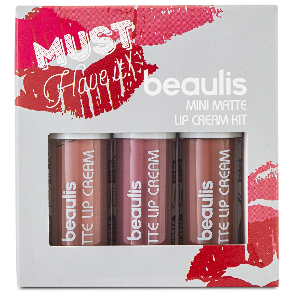 Beaulis Mini Matte Flüssiglippenstift Set