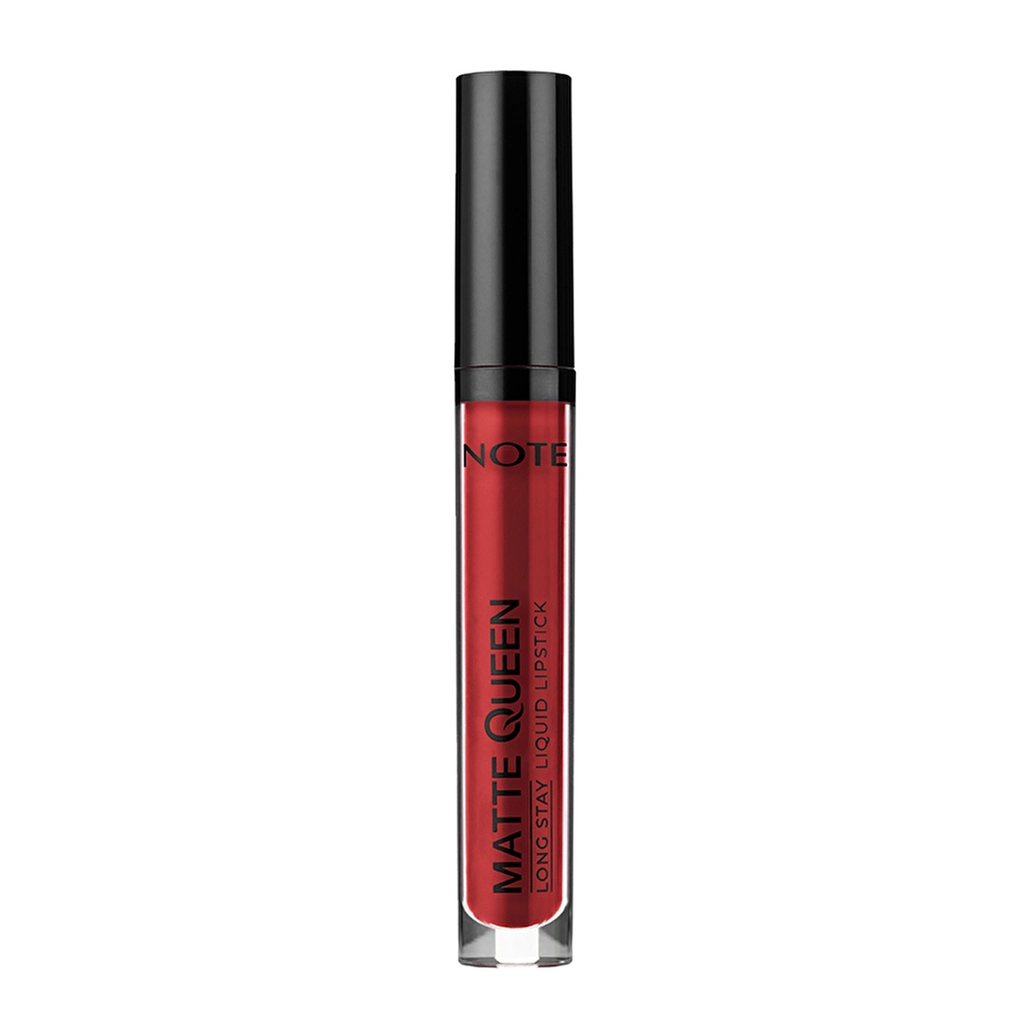 Note Matte Queen Lipstick Permanent Liquid Lipstick 15 Magestic Red 1 pcs