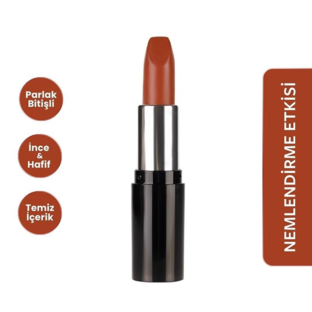 Pastell Nude Feuchtigkeitsspendender Lippenstift - Glänzendes Finish, Einfache Anwendung
