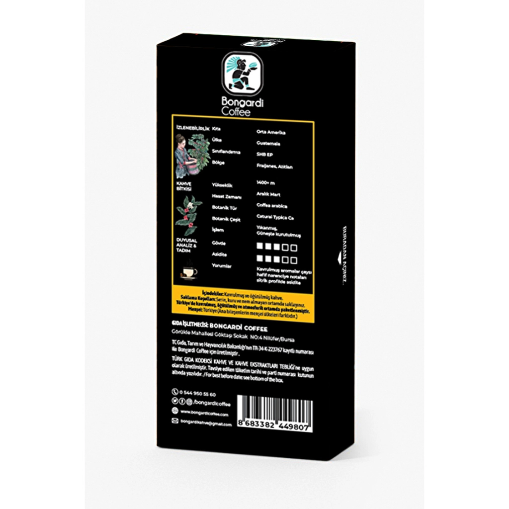 Bongardi Guatemala Kaffee Kapseln 10er-Pack