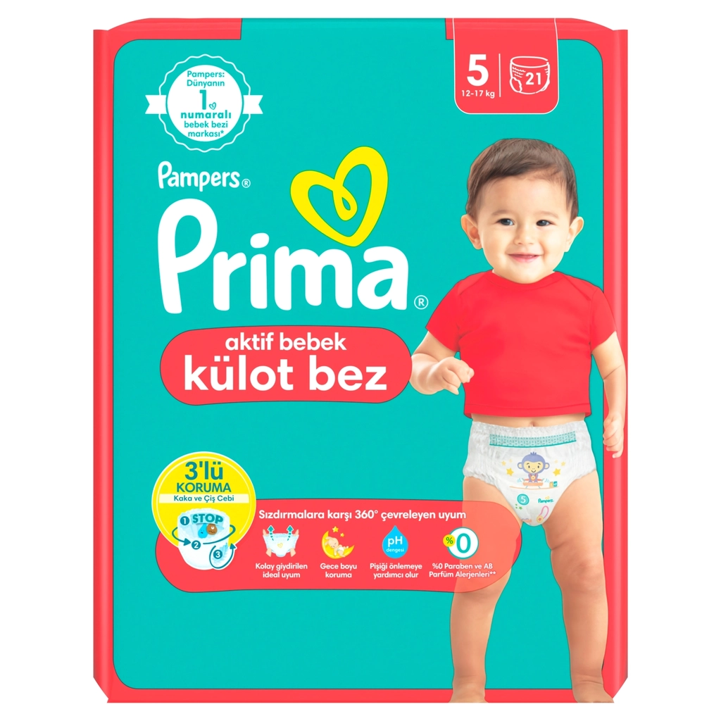 Prima Windelhosen 21er-Pack | Weich, Saugfähig &amp; Flexibel