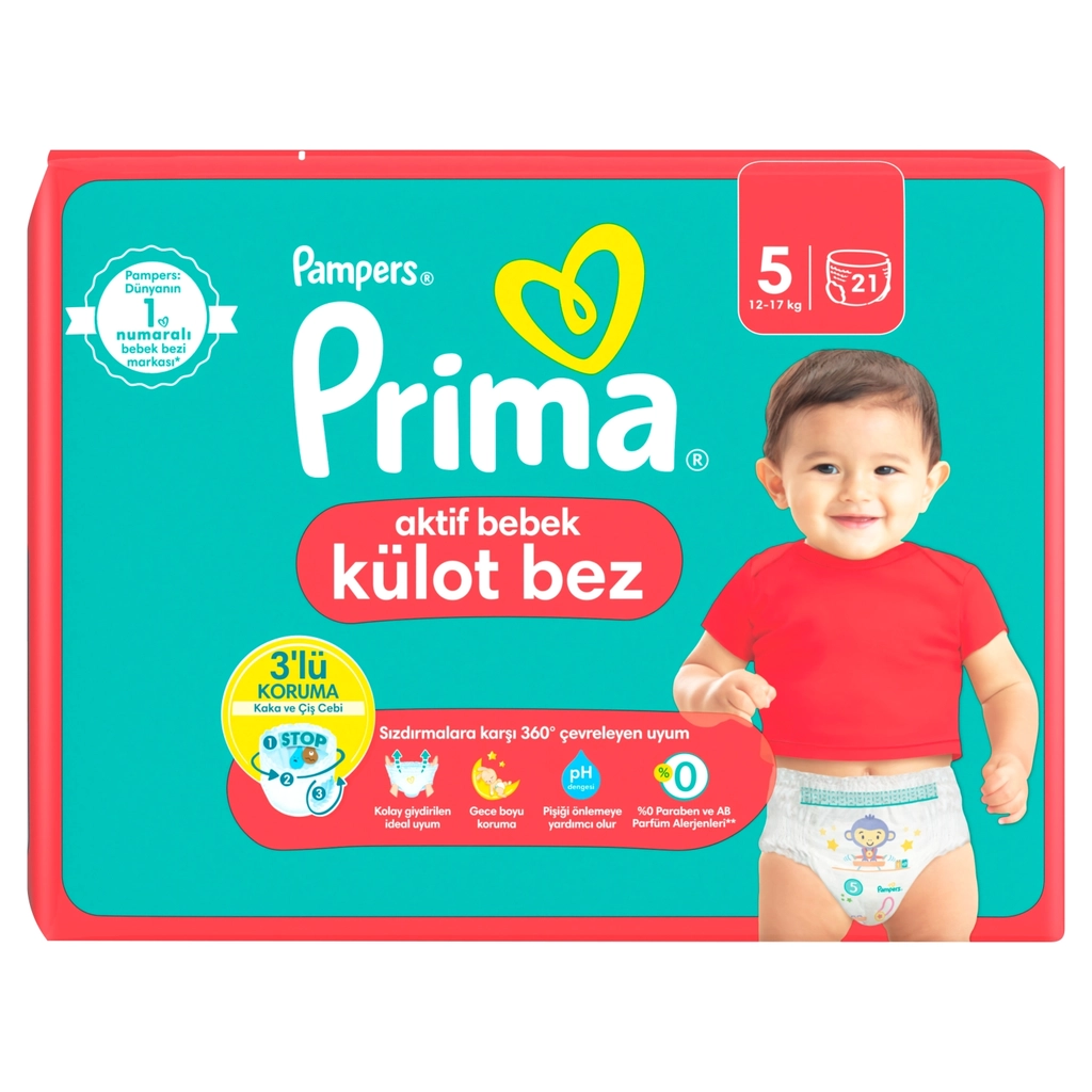 Prima Windelhosen 21er-Pack | Weich, Saugfähig &amp; Flexibel