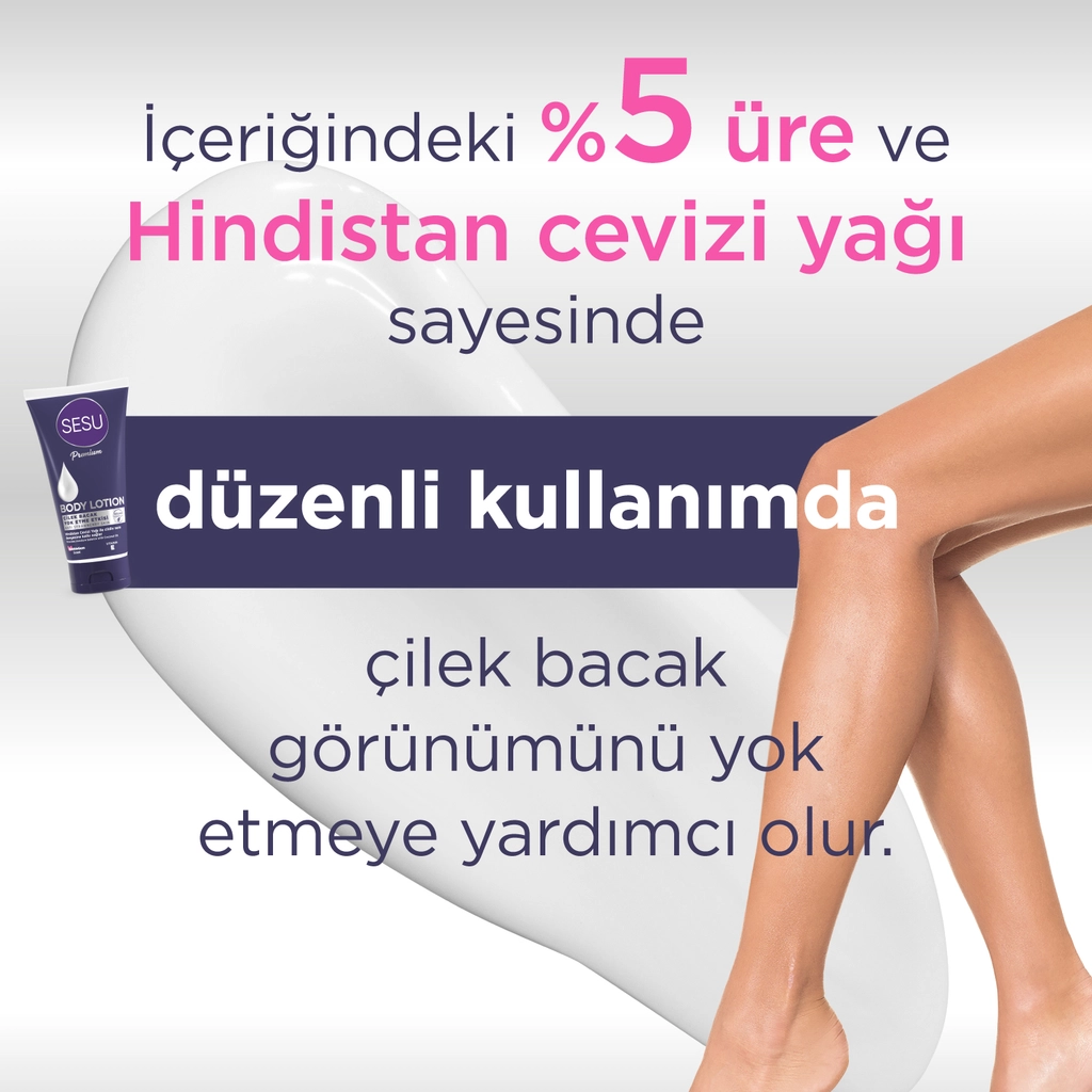 Sesu Body Lotion 175ml - Moisturizing Urea &amp; Coconut Oil