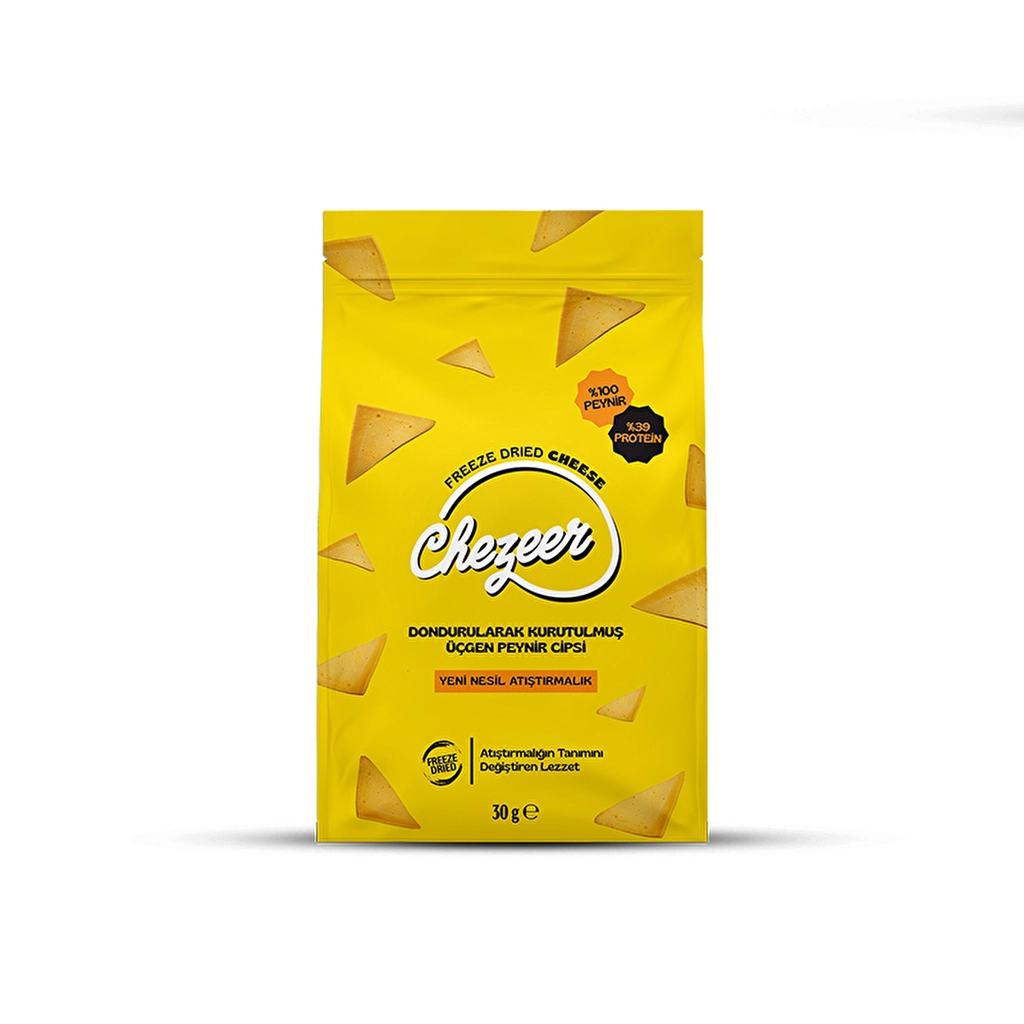 Chezeer High-Protein Triangle Cheese Chips 30g Snack