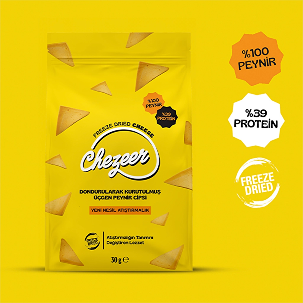 Chezeer Hochprotein Dreiecks-Käsechips 30g