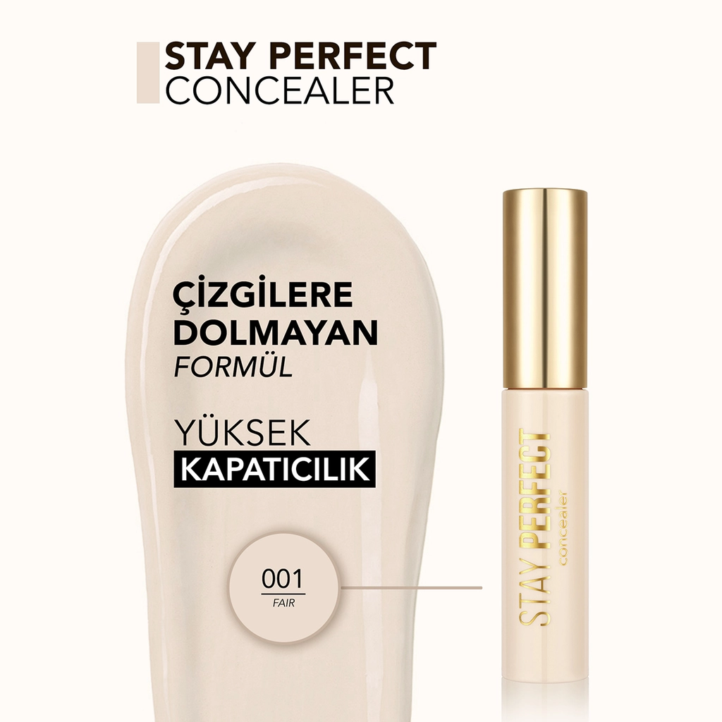Flormar Stay Perfect Concealer No: 01 - Fair
