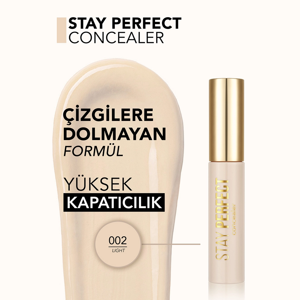 Flormar Stay Perfect Concealer No: 02 Light