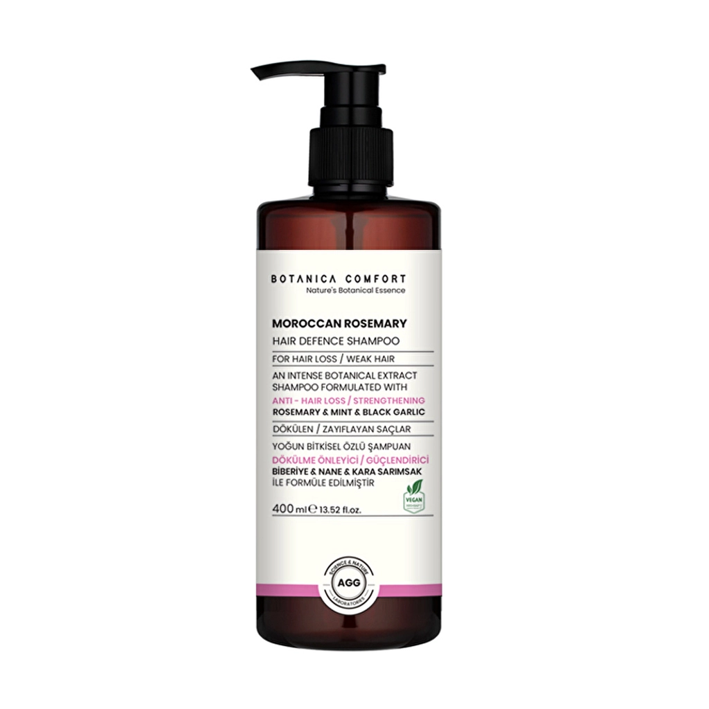 Botanica Comfort Moroccan Rosemary Hair Defense Shampoo 400 ml