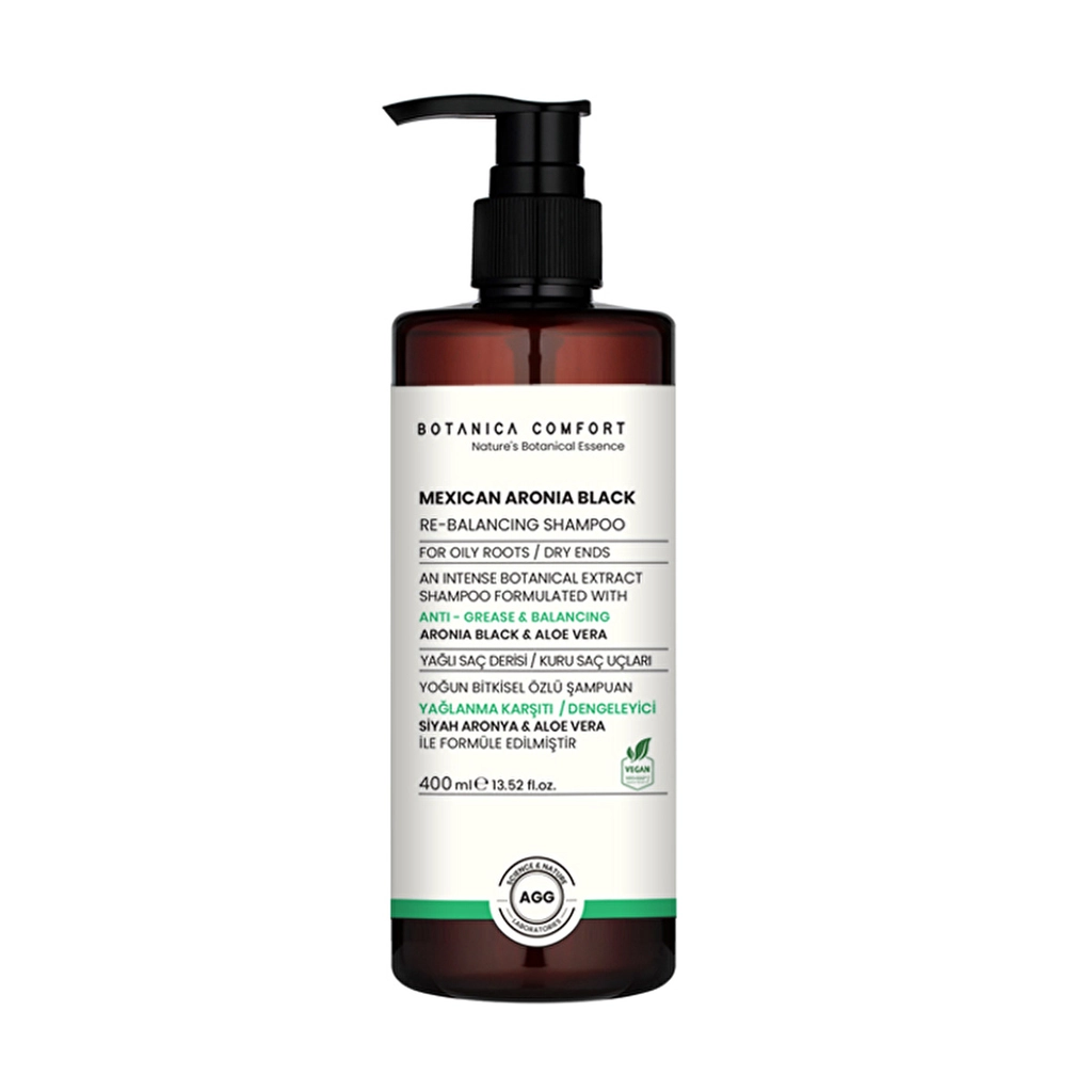 Botanica Comfort Mexican Aronia Black Re-balancing Shampoo 400 ml