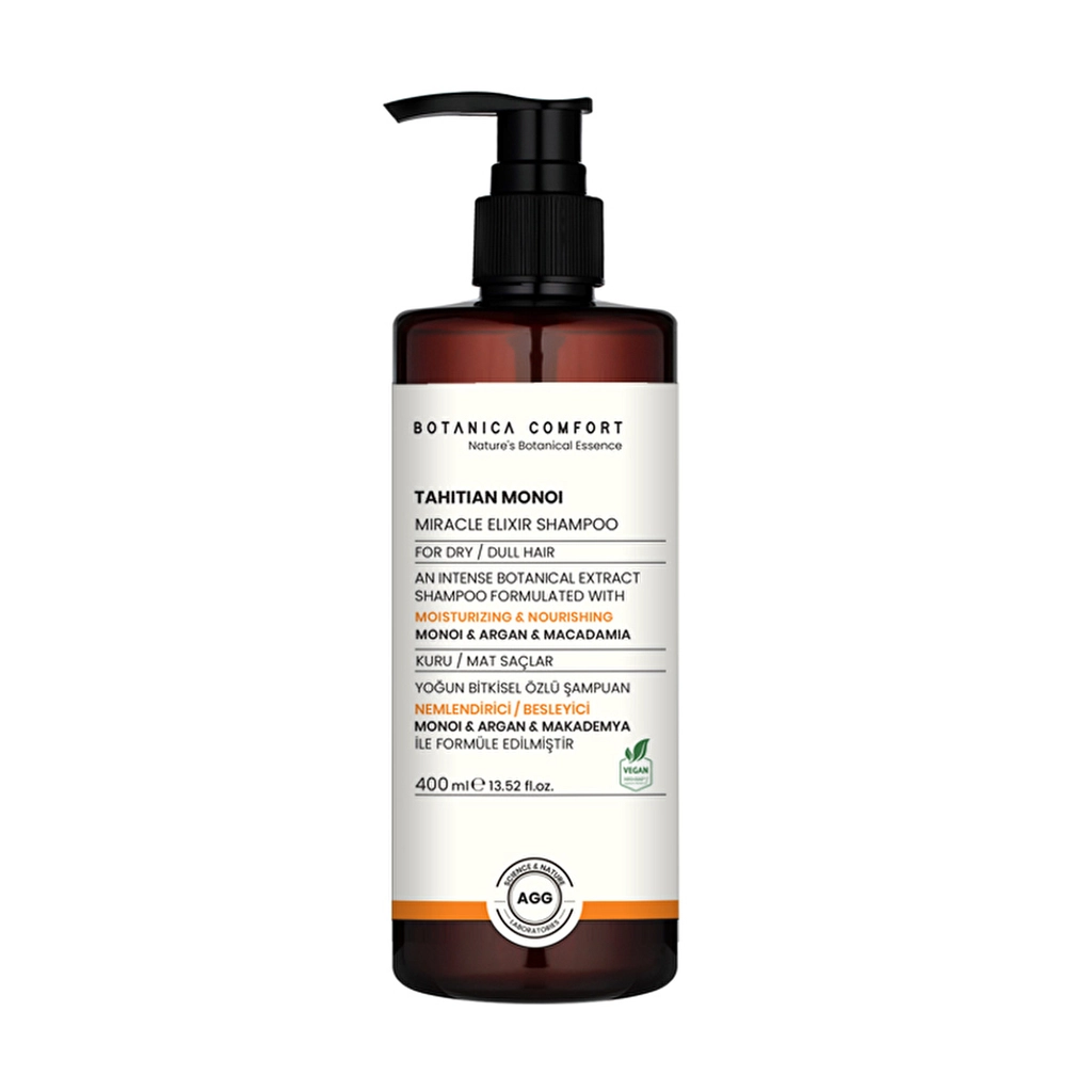 Botanica Comfort Tahitian Monoi Miracle Elixir Shampoo 400 ml