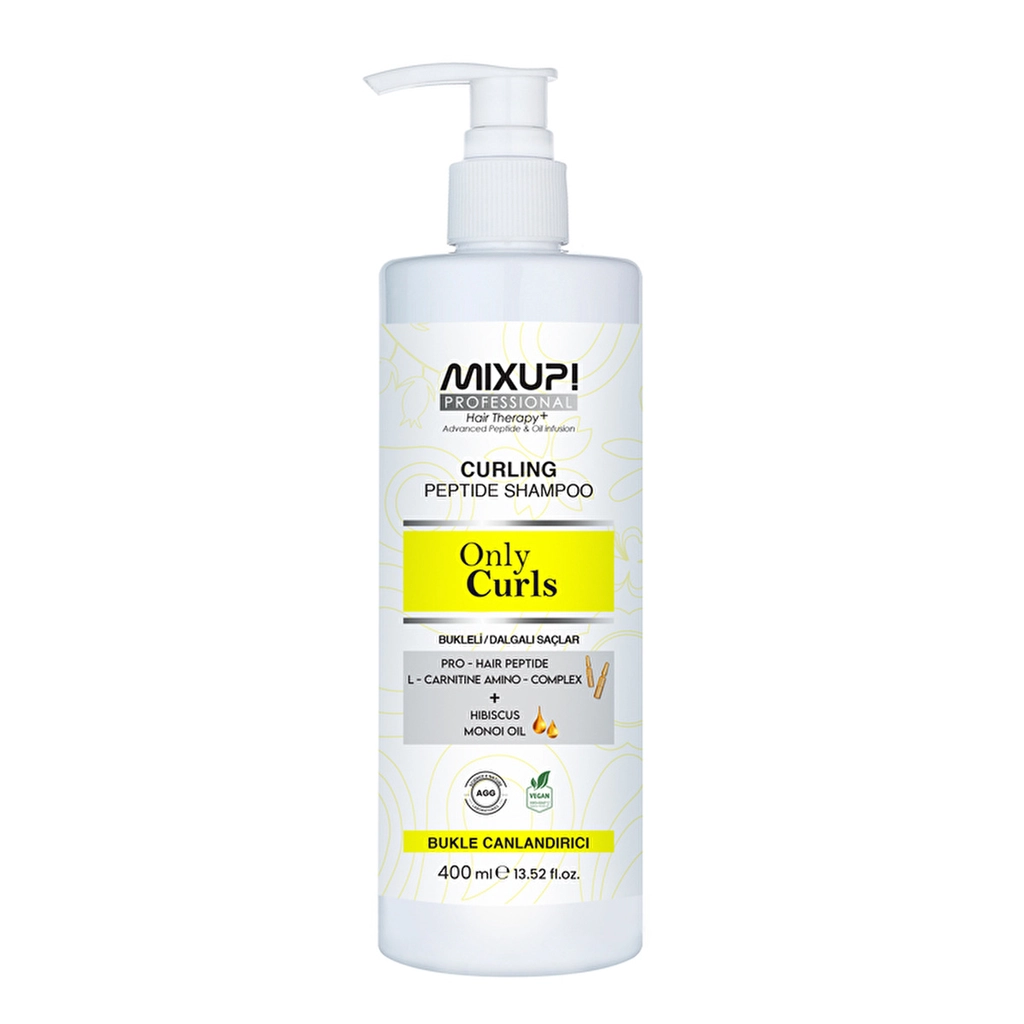 Mixup Natural Curling Shampoo Only Curls 400 ml