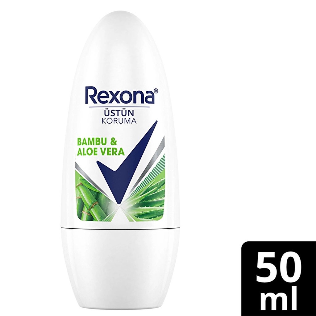 Rexona Bamboo & Aloe Vera Roll-On Deodorant 50ml - 72H Protection
