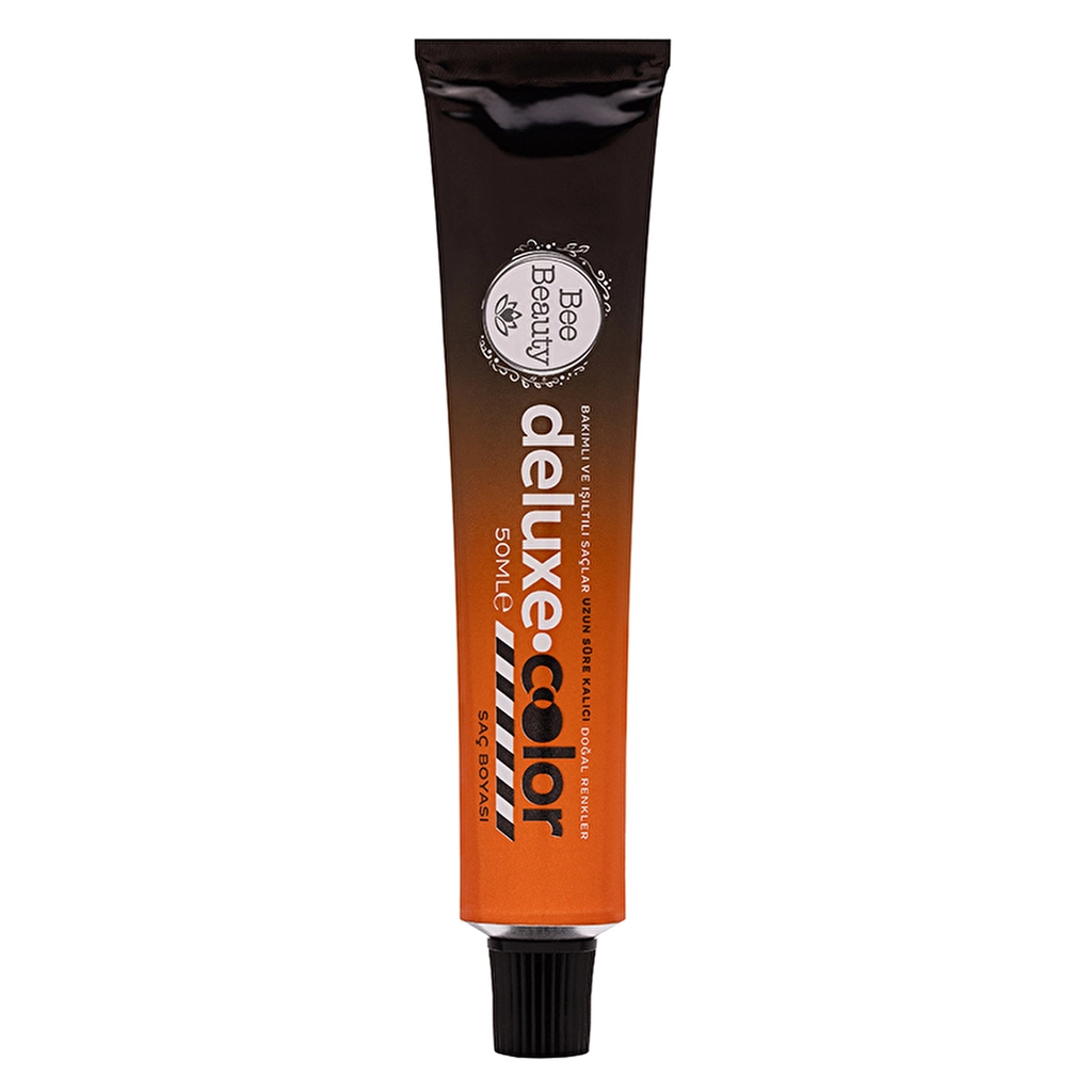 Bee Beauty Deluxe Hair Dye 7.7 Warm Caramel Brown - 4-Care Complex