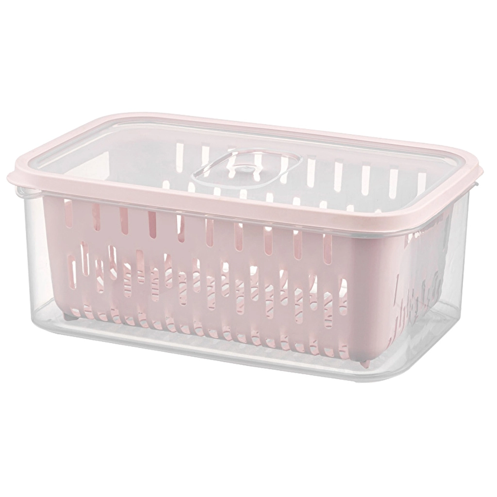 Bee Home 3.5L Fresh Storage Container with Strainer, Dishwasher Safe