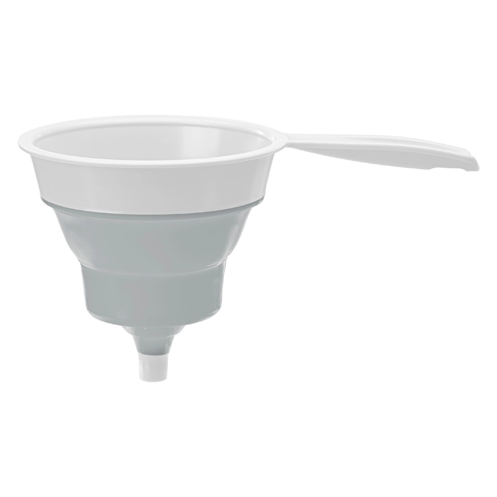 Bee Home Foldable Dishwasher Safe Funnel - Space-Saving Polypropylene