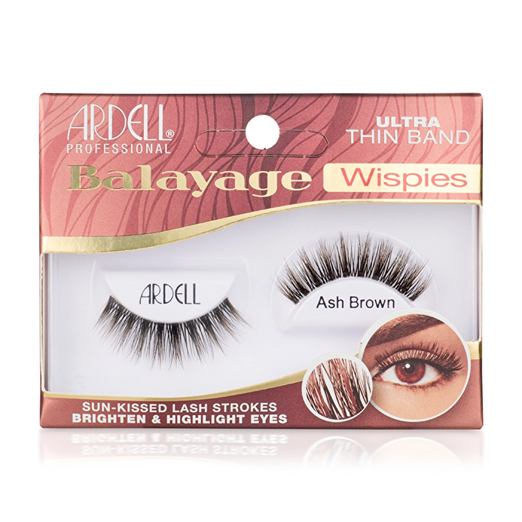 Ardell Ash Brown Balayage False Eyelashes - Easy Apply & Reuse