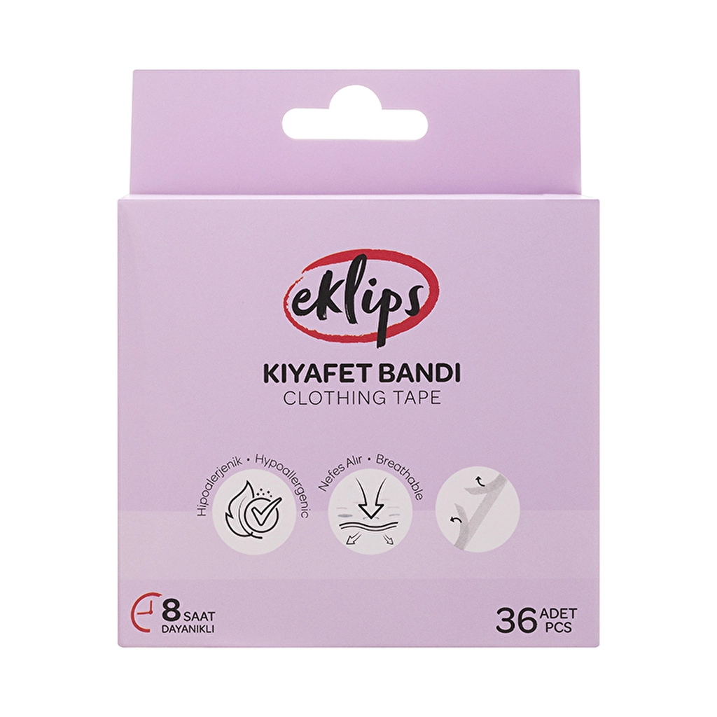 Eklips 36 pcs Clothing Fixing Tape - 10 cm Width, Strong Hold