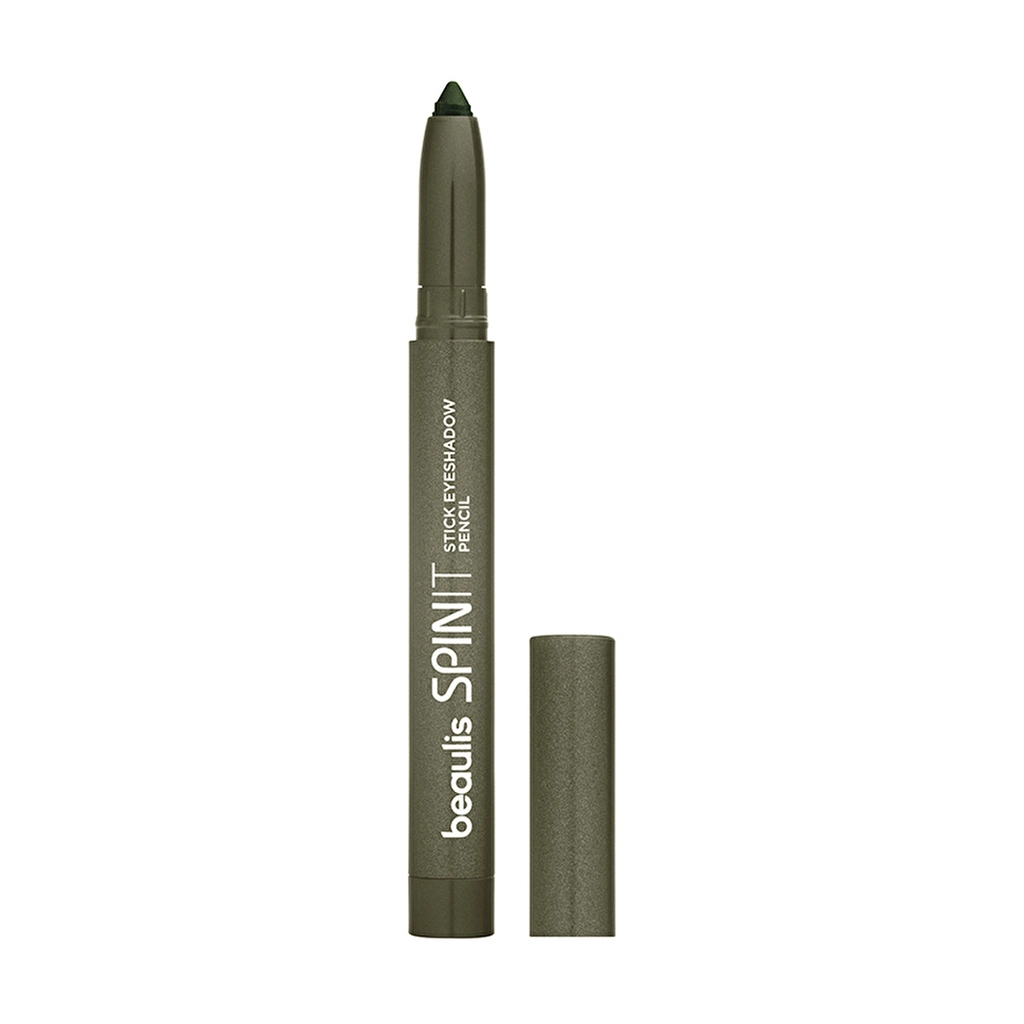Beaulis Spin It Stick Eyeshadow - 711 Moss Green, Long-lasting Pigment