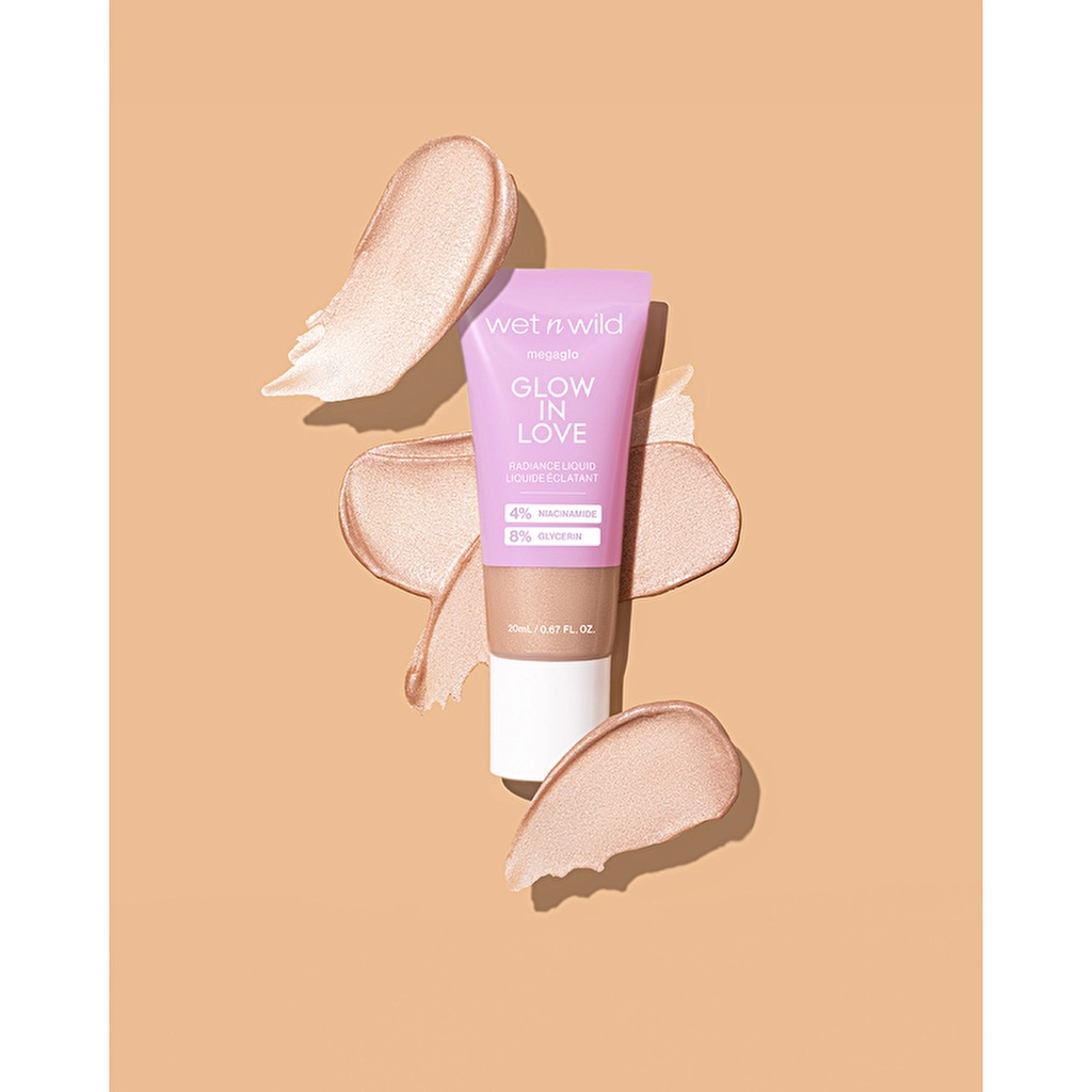 Wet n Wild МегаГло Жидкий Иллюминатор Glow in Love с Ниацинамидом