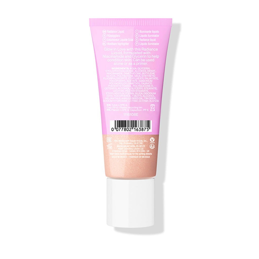 Wet n Wild МегаГло Жидкий Иллюминатор Glow in Love с Ниацинамидом