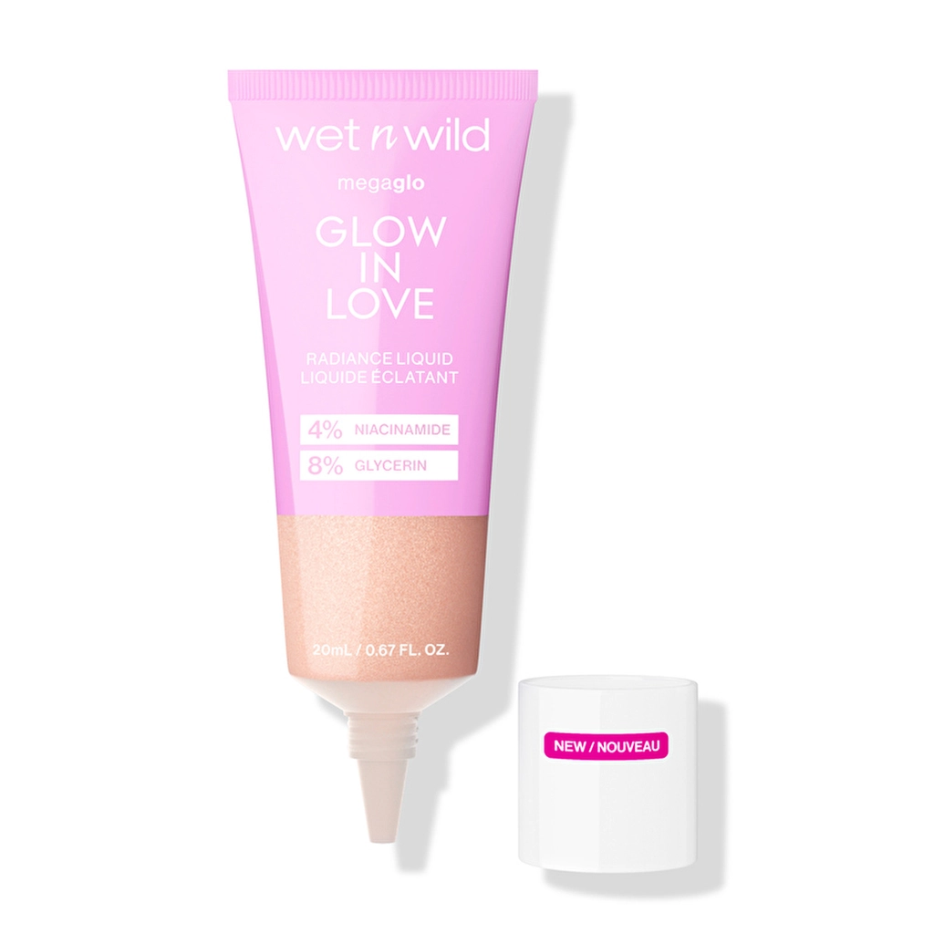 Wet n Wild МегаГло Жидкий Иллюминатор Glow in Love с Ниацинамидом